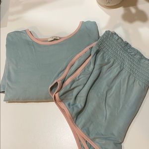 LAKE Terrain Vintage modal long-short pajamas